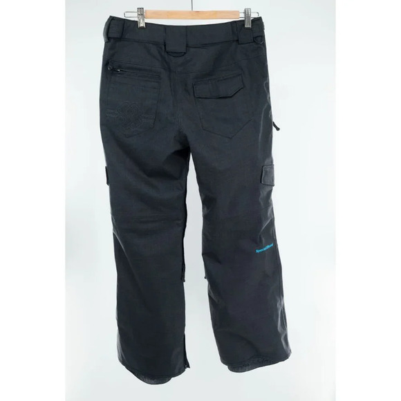 Special Blend Women's Black Snowboarding Skiing Cargo pants | Small - Picture 4 of 9